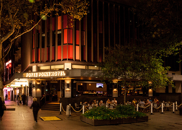 Why did the Bamboozle Room cross the road?.. To get to the Potts Point Hotel.