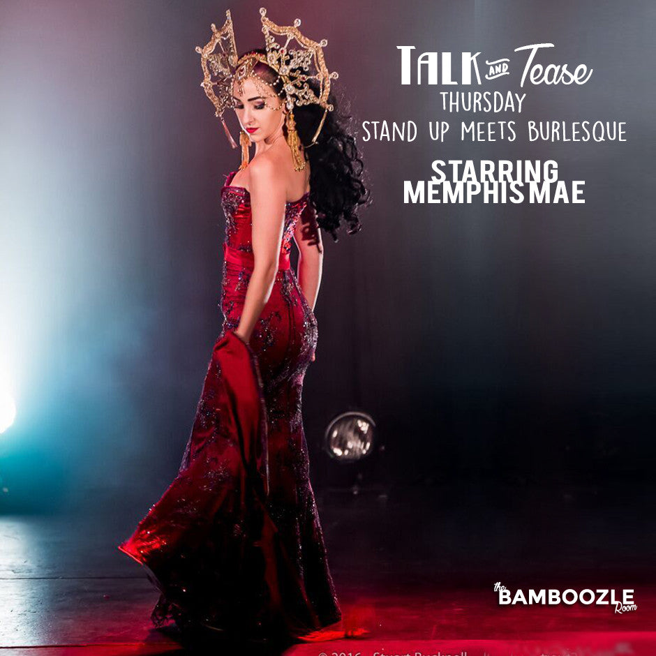 Talk and Tease First Edition - Tickets - Burlesque Sydney- The Bamboozle Room